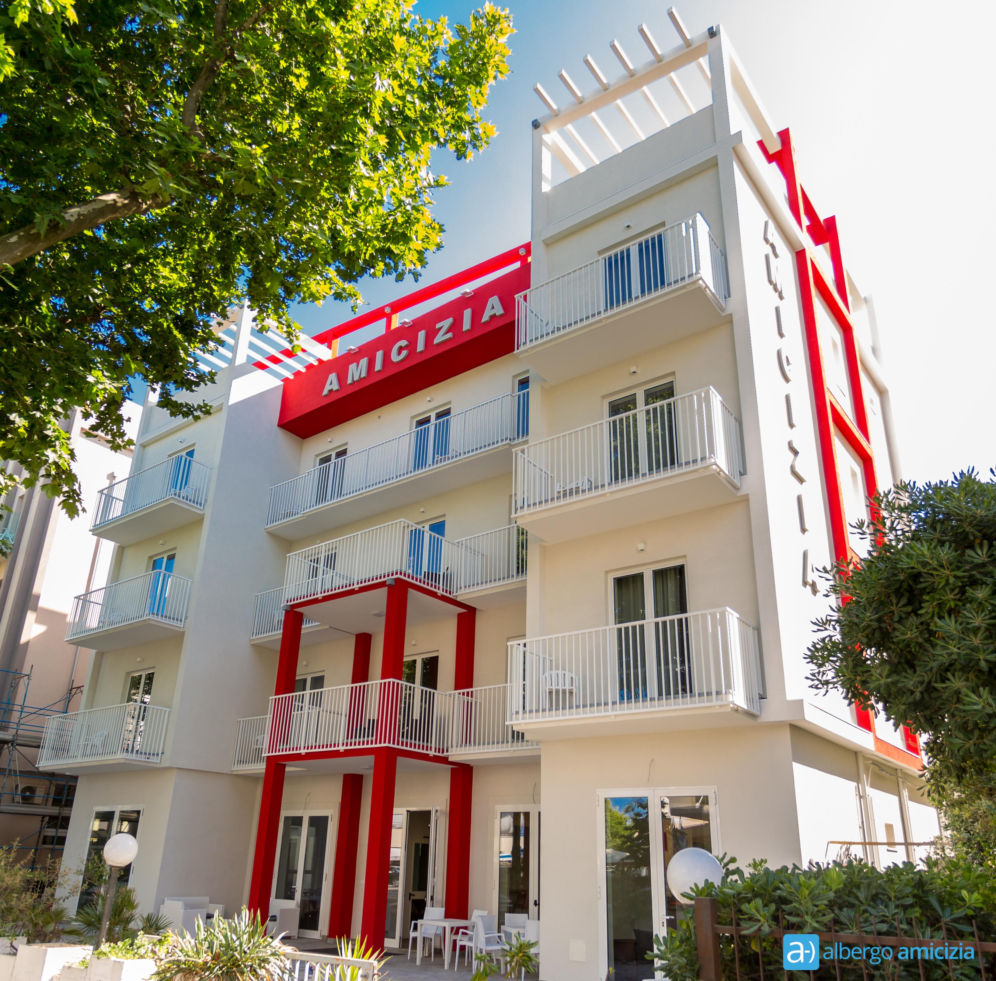 Hotel Amicizia Rimini Exterior photo