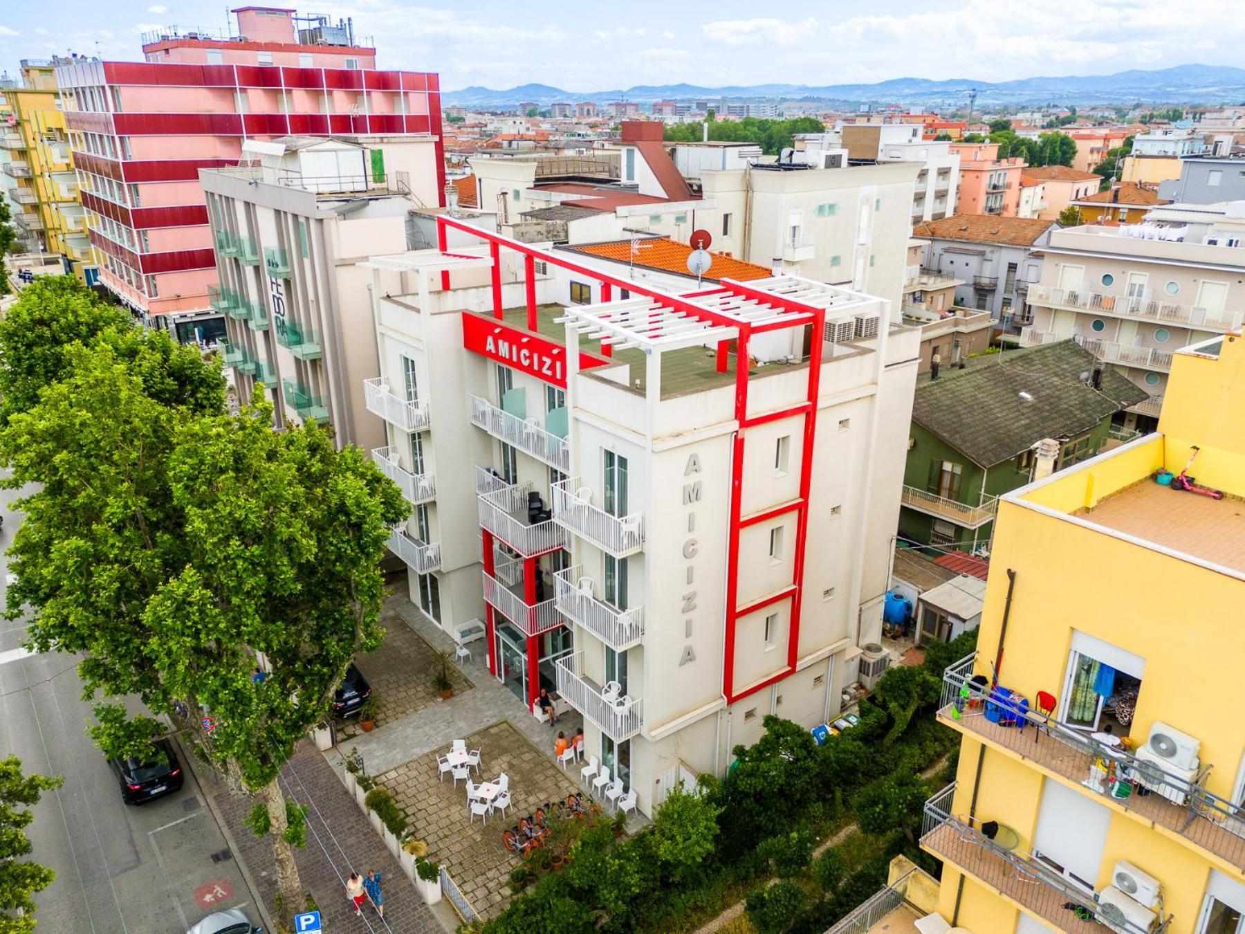 Hotel Amicizia Rimini Exterior photo
